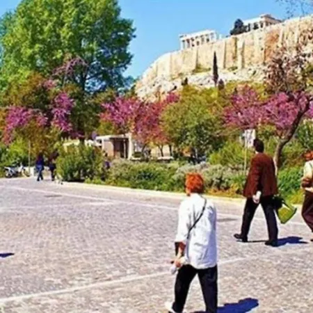 Acropolis Ancient World - 5 Minutes From Subway And Acropolis Museum Appartamento